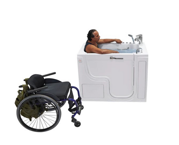 Elevating Independence and Safety:  Ella's Transfer30 Wheelchair Accessible Bathtub