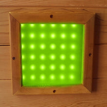 Load image into Gallery viewer, Medical Grade Chromotherapy [Complete Set - LED Chromotherapy Board, Remote, Wood Trim, Harness]