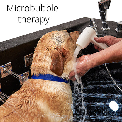 Dog Pet Walk-In Bath Tub, Infusion Microbubble Therapy, Ozone Sterilization