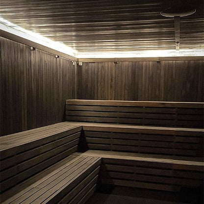 Hand Finished Pre-Cut 4-8 Person Sauna Room Kits - The Tubfair