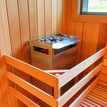 Load image into Gallery viewer, Himalayan Salt Interior Pre-Cut 1-3 Person Sauna Room Kits With Scandia Electric Ultra Heater - The Tubfair