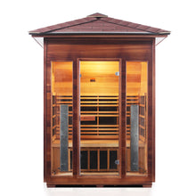 Load image into Gallery viewer, Enlighten Diamond 3 - 3 Person Hybrid Sauna - The Tubfair