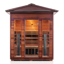 Load image into Gallery viewer, Enlighten Rustic 4 - 4 Person Full Spectrum Infrared Sauna - The Tubfair