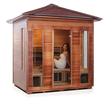 Load image into Gallery viewer, Enlighten Rustic 5 - 5 Person Full Spectrum Infrared Sauna - The Tubfair