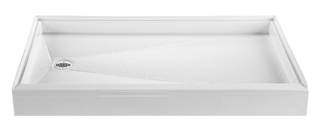 Reliance 60x32 Shower Base with Left Hand/ Right Hand  Drain - The Tubfair