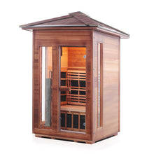 Load image into Gallery viewer, Enlighten Rustic 2 - 2 Person Full Spectrum Infrared Sauna - The Tubfair