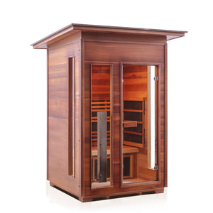 Enlighten SunRise 2 - 2 Person Dry Traditional Sauna - The Tubfair