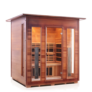 Enlighten SunRise 4 - 4 Person Dry Traditional Sauna - The Tubfair