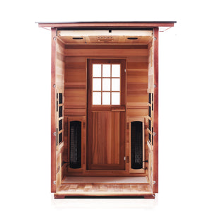Enlighten MoonLight 2 - 2 Person Dry Traditional Sauna - The Tubfair