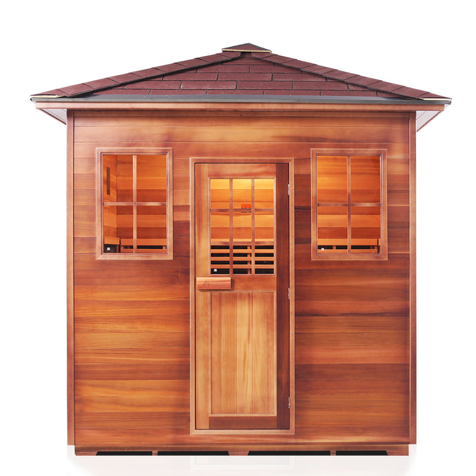 Enlighten MoonLight 5 - 5 Person Dry Traditional Sauna - The Tubfair