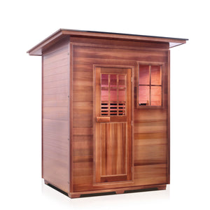 Enlighten MoonLight 3 - 3 Person Dry Traditional Sauna - The Tubfair