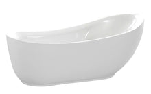 Load image into Gallery viewer, Talyah 71 in. Acrylic Flatbottom Non-Whirlpool Bathtub with Havasu Faucet and Kame 1.28 GPF Toilet