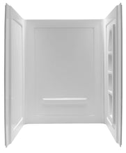Load image into Gallery viewer, Forum 60 in. x 36 in. x 74 in. 3-piece Direct-to-Stud Alcove Shower Surround in White