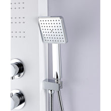 Load image into Gallery viewer, Arena Series 60 in. Full Body Shower Panel System with Heavy Rain Shower and Spray Wand in White