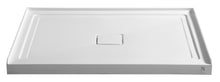 Load image into Gallery viewer, Fissure Series 48 in. x 36 in. Shower Base in White