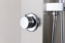Load image into Gallery viewer, Sans 40 in. Full Body Shower Panel with Heavy Rain Shower and Spray Wand in Brushed Steel
