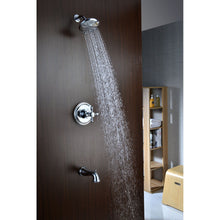 Load image into Gallery viewer, Mesto Series 1-Handle 2-Spray Tub and Shower Faucet in Polished Chrome