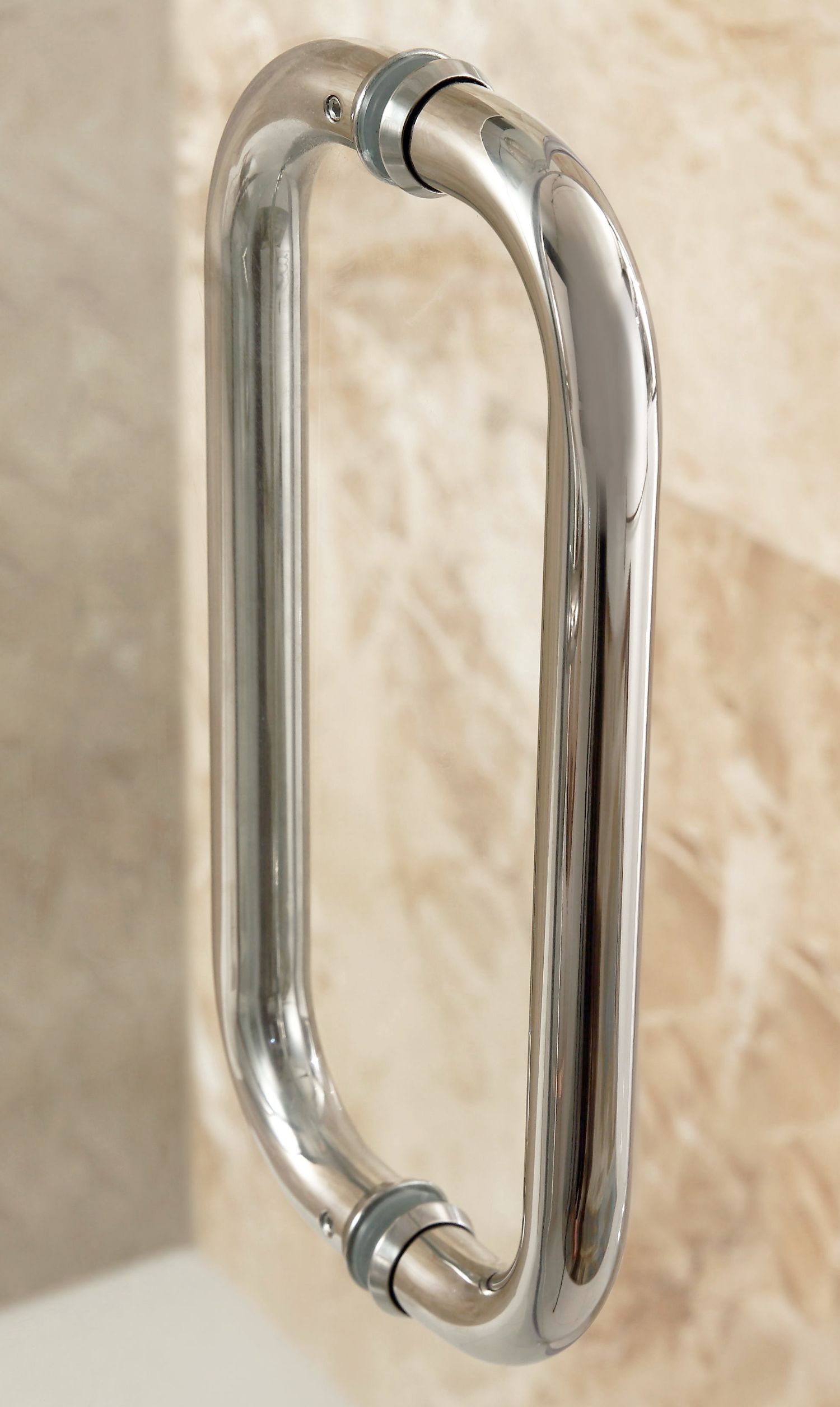Regent 48 in. x 72 in. Framed Sliding Shower Door in Polished Chrome with Handle
