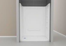 Load image into Gallery viewer, Forum 60 in. x 36 in. x 74 in. 3-piece Direct-to-Stud Alcove Shower Surround in White